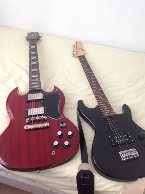Katie's guitars
